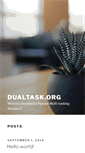 Mobile Screenshot of dualtask.org