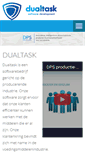 Mobile Screenshot of dualtask.nl